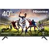Hisense 40AE5600FA Smart TV Android, LED FULL HD 40, Design Slim, USB Media Player, Tuner DVB-T2/S2 HEVC Main10, Bluetooth