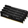Kingston FURY Beast - DDR4 - Kit - 64 GB: 4 X 16 GB - DIMM 288-PIN - 3600 MHz