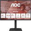 AOC X24E4U Monitor 24" IPS LED Full HD 1920x1200 100 Hz DisplayPort HDMI VGA
