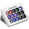 Elgato Stream Deck MK.2 White - Controller da studio, 15 tasti macro, attiva azioni nelle app e in software quali OBS, Twitch, YouTube e altro, funziona con Mac e PC