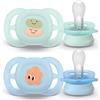 PHILIPS AVENT SUCCHIETTI ULTRASTART 0-2M VERDE E AZZURRO CON DISEGNI 2 PEZZI