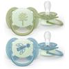 PHILIPS SpA PHILIPS AVENT 2 SUCCHIETTI ULTRA SOFT NIGHT 18M+ ALBERO/UCCCELLO