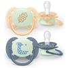 PHILIPS SpA PHILIPS AVENT 2 SUCCHIETTI ULTRA SOFT NIGHT 6-18M FOGLIA/CERBIATTO