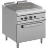 DEXION Cucina tuttapiastra professionale a gas - Potenza Kw 12 - Forno a gas - Cm 80 x 90 x 85 h