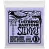 Ernie Ball, P02839, Corde Slinky per chitarra baritona a 6 corde, scala 29 5/8, con estremità a sfera piccole, diametro 13-72