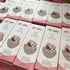 JUMEWZC 16/20 punte Semi-Cure Nail Wraps Adesivo di colore semplice Adesivi a copertura completa per unghie Lampada UV Necessità di premere sulle unghie Manicure fai da te