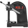 SucceBuy Pressa a Mano da Banco da 1 Tonnellata in Ghisa, Pressa Manuale di Precisione per Stampaggio, Resistente