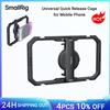 SmallRig Gabbia universale a sgancio rapido per telefono Supporto magnetico per impianto video per smartphone per MagSafe per iPhone 16 Pro per Samsung