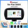 Junsun Autoradio Junsun Wireless CarPlay Android Auto per Fiat 500X (334) 2014-2022 con ventola di raffreddamento integrata, navigatore GPS Android, lettore multimediale, WiFi, DSP, RDS, BT, SWC, schermo