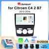 Junsun Autoradio Junsun Wireless CarPlay Android Auto per Citroen C4 Mk2 (B7) / DS4 2010-2018 con ventola di raffreddamento integrata, navigatore GPS Android, lettore multimediale, WiFi, DSP, RDS, BT, SWC,