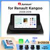 Junsun Autoradio Junsun Wireless CarPlay Android Auto per Renault Kangoo 2 (FW/KW) 2008-2021 con ventola di raffreddamento integrata, navigatore GPS Android, lettore multimediale, WiFi, DSP, RDS, BT, SWC,