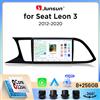 Junsun Autoradio Junsun Wireless CarPlay Android Auto per SEAT Leon Mk3 (5F) 2012-2020 con ventola di raffreddamento integrata, navigatore GPS Android, lettore multimediale, WiFi, DSP, RDS, BT, SWC, schermo