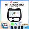 Junsun Autoradio Junsun Wireless CarPlay Android Auto per Renault Captur Mk1 (J5) 2013-2019 con ventola di raffreddamento integrata, navigatore GPS Android, lettore multimediale, WiFi, DSP, RDS, BT, SWC,