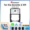 Junsun Autoradio Junsun Wireless CarPlay Android Auto per Kia Sorento Mk2 (XM) 2009-2014 con ventola di raffreddamento integrata, navigatore GPS Android, lettore multimediale, WiFi, DSP, RDS, BT, SWC,