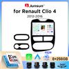 Junsun Autoradio Junsun Wireless CarPlay Android Auto per Renault Clio 4 / ZOE (Phase 1 / X98) 2012-2019 con ventola di raffreddamento integrata, navigatore GPS Android, lettore multimediale, WiFi, DSP, RDS,