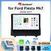 Junsun Autoradio Junsun Wireless CarPlay Android Auto per Ford Fiesta Mk7 (JA8/JR8) 2008-2017 con ventola di raffreddamento integrata, navigatore GPS Android, lettore multimediale, WiFi, DSP, RDS, BT, SWC,