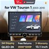 Junsun 13.1″ QLED Wireless CarPlay Android Auto Autoradio per Volkswagen Touran 1 2003-2010 Sistemi intelligenti DSP SWC RDS GPS
