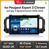 Junsun 13.1 pollici QLED Android Wireless CarPlay Auto Autoradio Per Peugeot Expert 3 Citroen Jumpy 3 SpaceTourer 2016-2021