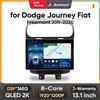 Junsun 13.1 pollici QLED Android Wireless CarPlay Auto Autoradio Per Dodge Journey Fiat Freemont 2011-2020 Sistemi Intelligenti DSP