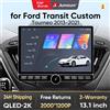Junsun 13.1″ QLED Wireless CarPlay Android Auto Autoradio per Ford Transit Custom Tourneo 2013-2021 Sistemi intelligenti DSP SWC