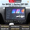 Junsun 13.1″ QLED Wireless CarPlay Android Auto Autoradio per BMW Serie 1 E87 E81 E82 E88 2004-2011 Sistemi intelligenti DSP SWC