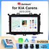 Junsun Autoradio Junsun Wireless CarPlay Android Auto per Kia Carens Mk4 (RP) 2013-2019 con ventola di raffreddamento integrata, navigatore GPS Android, lettore multimediale, WiFi, DSP, RDS, BT, SWC, schermo