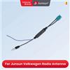 Junsun Adattatore per antenna autoradio per VW Volkswagen