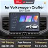 Junsun 13.1″ QLED Wireless CarPlay Android Auto Autoradio per Volkswagen Crafter 2017-2021 Sistemi intelligenti DSP SWC RDS GPS