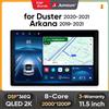 Junsun 11.5 pollici QLED Android Wireless CarPlay Auto Autoradio Per Renault Duster Dacia HM 2 2020-2021 Sistemi Intelligenti DSP