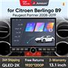 Junsun 13.1″ QLED Wireless CarPlay Android Auto Autoradio per Citroen Berlingo B9 Peugeot Partner 2008-2019 Sistemi intelligenti