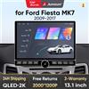 Junsun 13.1″ QLED Wireless CarPlay Android Auto Autoradio per Ford Fiesta Mk7 2009-2017 Sistemi intelligenti DSP SWC RDS GPS FM