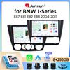 Junsun Autoradio Junsun Wireless CarPlay Android Auto per BMW Serie 1 (E81/E82/E87/E88) 2004-2013 con ventola di raffreddamento integrata, navigatore GPS Android, lettore multimediale, WiFi, DSP, RDS, BT,