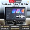 Junsun 13.1″ QLED Wireless CarPlay Android Auto Autoradio per Honda CR-V 3 2007-2011 Sistemi intelligenti DSP SWC RDS GPS FM BT
