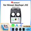 Junsun Autoradio Junsun Wireless CarPlay Android Auto per Nissan Qashqai (J10) 2006-2013 con ventola di raffreddamento integrata, navigatore GPS Android, lettore multimediale, WiFi, DSP, RDS, BT, SWC,