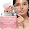 NONE Maschera peeling al collagene, maschera avvolgente al collagene alla biotina giorno e notte, idratazione profonda, crema maschera per la cura della notte.