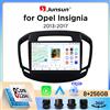 Junsun Autoradio Junsun Wireless CarPlay Android Auto per Opel Insignia A (G09 Facelift) 2013-2017 con ventola di raffreddamento integrata, navigatore GPS Android, lettore multimediale, WiFi, DSP, RDS, BT,