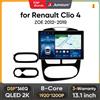 Junsun 13.1 pollici QLED Android Wireless CarPlay Auto Autoradio Per Renault Clio 4 ZOE 2012-2019 Sistemi Intelligenti DSP SWC RDS