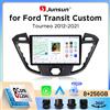 Junsun Autoradio Junsun Wireless CarPlay Android Auto per Ford Transit Custom / Tourneo Custom 2012-2023 con ventola di raffreddamento integrata, navigatore GPS Android, lettore multimediale, WiFi, DSP, RDS,