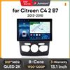 Junsun Autoradio Junsun 13.1 pollici QLED Android con CarPlay Wireless per Citroen C4 2 B7 2013-2016, Sistemi Intelligenti DSP SWC RDS GPS