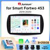 Junsun Autoradio Junsun Wireless CarPlay Android Auto per Smart Fortwo (C453) / Forfour (W453) 2014-2021 con ventola di raffreddamento integrata, navigatore GPS Android, lettore multimediale, WiFi, DSP, RDS,