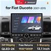Junsun 13.1″ QLED Wireless CarPlay Android Auto Autoradio per Fiat Ducato Peugeot Boxer Citroen Jumper 2006-2015 DSP SWC RDS GPS