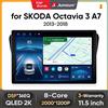 Junsun Autoradio Junsun 11.5 pollici QLED Android con CarPlay Wireless per Skoda Octavia 3 A7 2013-2018, Sistemi Intelligenti DSP SWC RDS