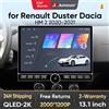 Junsun 13.1″ QLED Wireless CarPlay Android Auto Autoradio per Renault Duster Dacia Duster 2 2020-2021 Sistemi intelligenti DSP