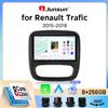 Junsun Autoradio Junsun Wireless CarPlay Android Auto per Renault Trafic 3 / Opel Vivaro B (X82) 2014-2019 con ventola di raffreddamento integrata, navigatore GPS Android, lettore multimediale, WiFi, DSP,