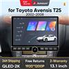 Junsun 13.1″ QLED Wireless CarPlay Android Auto Autoradio per Toyota Avensis T25 2002-2008 Sistemi intelligenti DSP SWC RDS GPS
