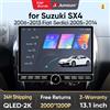 Junsun 13.1″ QLED Wireless CarPlay Android Auto Autoradio per Suzuki SX4 Fiat Sedici 2005-2014 Sistemi intelligenti DSP SWC RDS