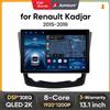 Junsun X7 PRO 11.5" 2K AI Voice wireless CarPlay Android Auto Autoradio per Renault Kadjar 2015-2019 Autoradio multimediale