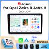Junsun Autoradio Junsun Wireless CarPlay Android Auto per Opel Astra H / Zafira B 2004-2014 con ventola di raffreddamento integrata, navigatore GPS Android, lettore multimediale, WiFi, DSP, RDS, BT, SWC,