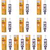 Philips 10 Lampade H1 12V 55W P14.5S, Faro Alogeno Originale per Auto 3200K, Lampadina Standard di Ricambio Genuina 12258PRC1
