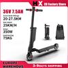 HX Monopattino elettrico HX X6 350W 36V 7.5AH per adulti, pieghevole, 10KG, con supporto APP, ruote da 5.5 pollici.